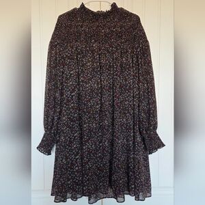 Floral Long Sleeve Dress